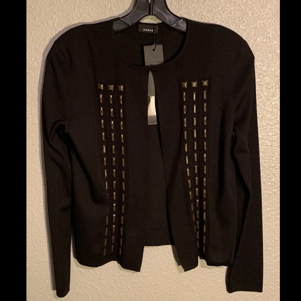 Akris Black Cardigan
